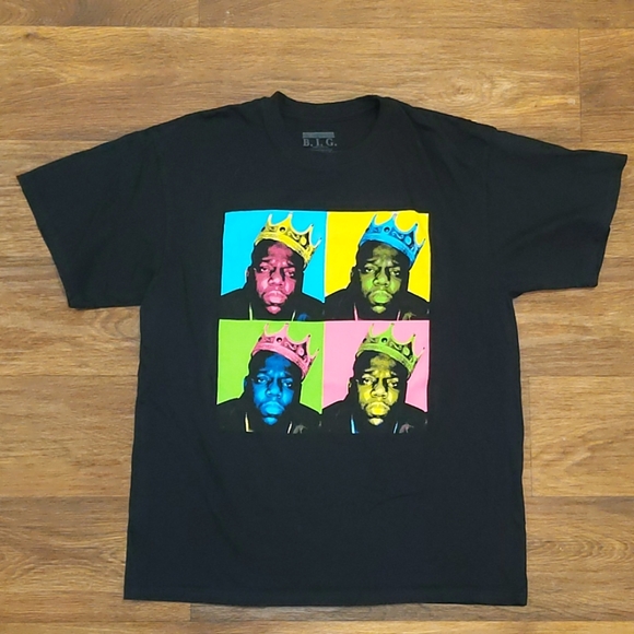 Notorious Big Biggie Smalls Graphic T 